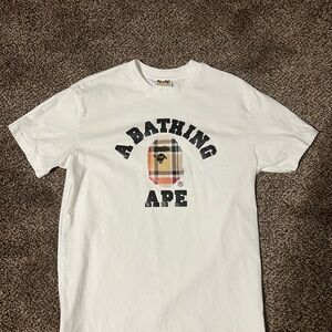 Bape “Burberry” shirt